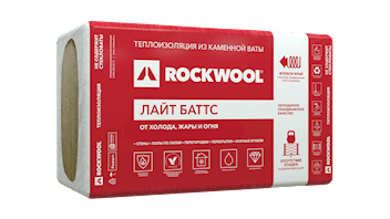 Используем плитный базальтовый утеплитель Paroc eXtra Light на Rockwool ЛАЙТ БАТТС